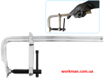 Струбцина F-образная кованая WorkMan Screw 80х200 мм