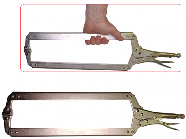 Зажимные клещи с фиксатором (С-тип) WorkMan C-Lock-610 фото 1