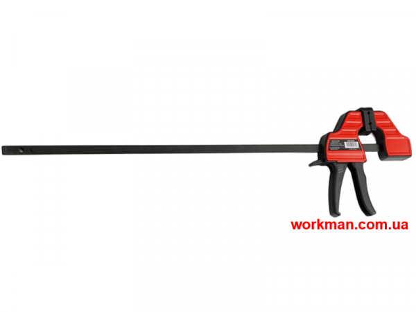 Струбцина пистолетная WorkMan Shape Quick 18'' фото 1