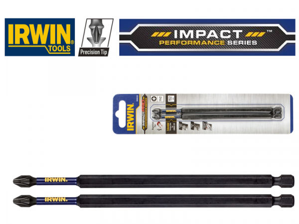 Биты ударные PH2х152мм Irwin IMPACT PRO фото 1