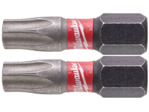 Ударная бита Milwaukee Shockwave 25мм TX30 2шт