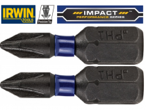 Биты ударные PH1х25мм Irwin IMPACT PRO