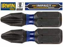 Биты ударные PZ2х25мм Irwin IMPACT PRO