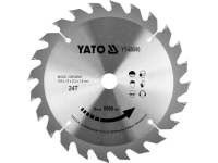 Диск пильный с напайками для циркулярки 165x16x24зуба Yato YT-60590 фото 2