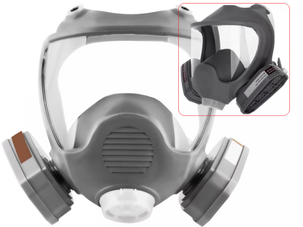 Маска-респиратор полнолицевая (панорамная) резьбовая фото 1