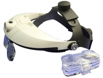 Налобная лупа очки с подсветкой MG81001-H