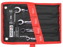 Набор разрезных ключей Yato для тормозных трубок 8-17мм