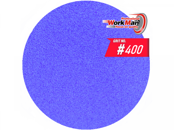 Шлифовальный круг на липучке WorkMan Ceramic 150мм P400 фото 1