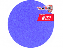 Шліфувальний круг на липучці WorkMan Ceramic 150мм P150