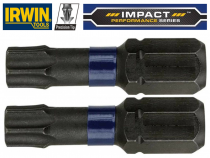 Биты ударные Torx TX20х25мм Irwin IMPACT PRO