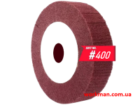 Круг СкотчБрайт шлифовальный WorkMan Nylon-150х40 фото 2
