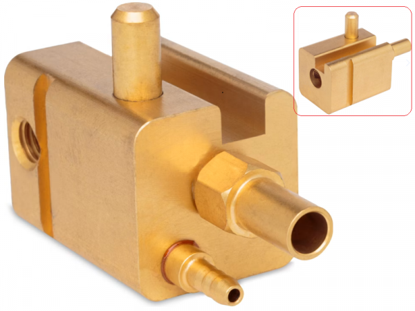 Клапан подачи газа механический для горелки MB-14 латунный фото 1