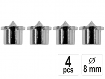 Розмічальні кернери 8 мм 4 шт для шкантів