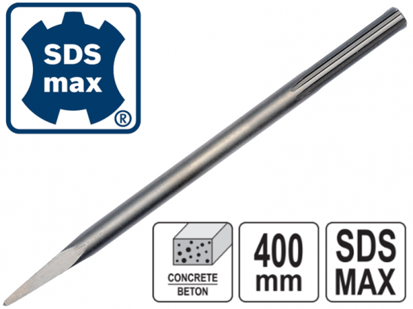 Пика для перфоратора по бетону SDS-Max 400мм фото 1