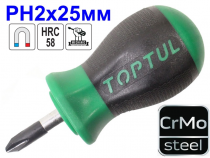 Крестовая отвертка CrMo PH2x25мм