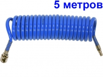 Шланг спиральный полиуретановый Yato 5м 5,5х8мм