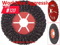 Універсальний фібровий круг WorkMan Aggressive Р120