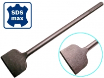 Широкая лопатка для перфоратора SDS-Max 400х80мм