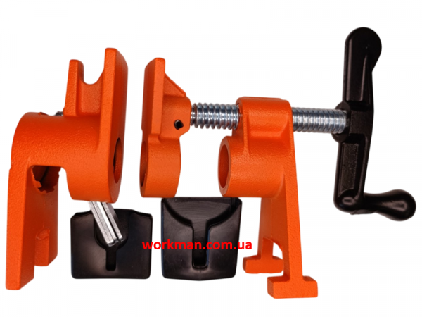 Струбцина трубная на ножках Workman PC-1/2-L фото 1
