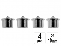 Розмічальні кернери 10 мм 4 шт для шкантів