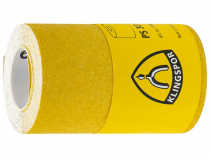 Желтая наждачная бумага Klingspor Германия Р40 1метр