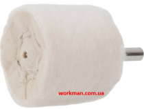 Полірувальна насадка для дрилі WorkMan Muslin-40х40
