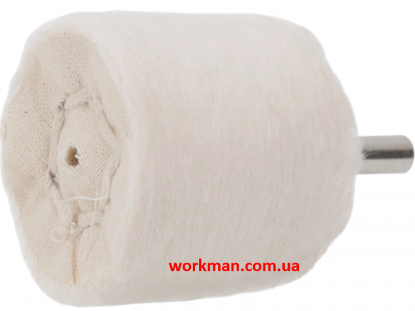 Полировальная насадка для дрели WorkMan Muslin-40х40 фото 1