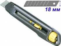 Строительный нож с 18мм лезвием Stanley 4-10-018