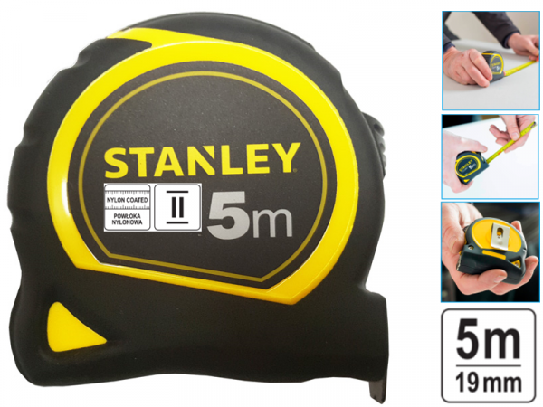 Измерительная рулетка Stanley 19ммх5м фото 1