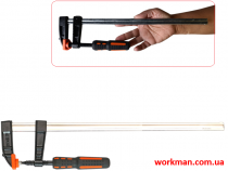Струбцина столярная F-типа WorkMan Standard 50х300