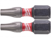 Ударная бита Milwaukee Shockwave 25мм TX20 2шт