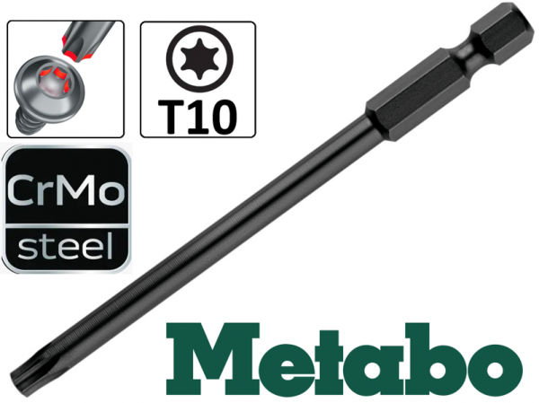 Бита Metabo 89мм Torx T10 фото 1