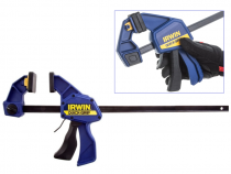 Струбцина Irwin Quick-Grip 450мм, 136кг (средней мощности)