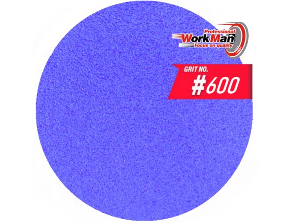 Шлифовальный круг на липучке WorkMan Ceramic 150мм P600 фото 1