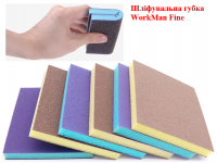Шлифовальная губка WorkMan Fine 120х100 фото 2
