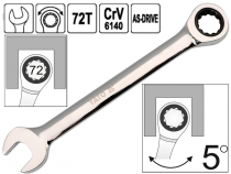 Трещоточный комбинированный ключ Yato 11мм