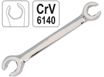 Ключ разрезной для тормозных трубок CrV 8-10мм
