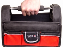 Открытая сумка для инструмента с 9 карманами Yato YT-74371