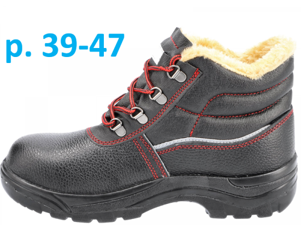 Зимние рабочие ботинки Тезу S1P с металлическим носком фото 1