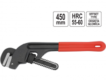 Ключ трубный CI изогнутый 450 мм (18