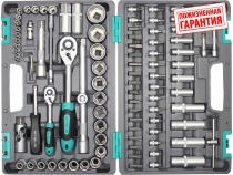 Набор инструментов для ремонта авто в чемодане Stels 94 предмета