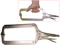Зажимные клещи с фиксатором (С-тип) WorkMan C-Lock-450 фото 2