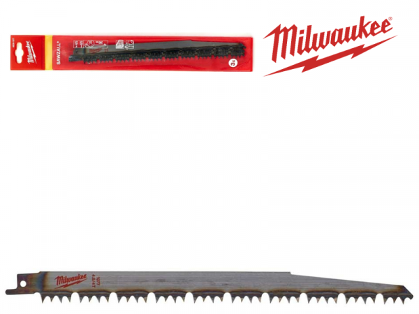 Полотно Milwaukee 240 мм по дереву для агрессивного реза фото 1