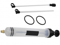 Шприц для технических жидкостей 500 мл с прозрачным корпусом