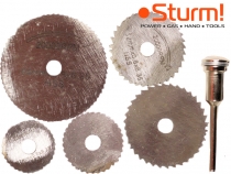 Тонкие пильные диски 22-44 мм для гравера Sturm