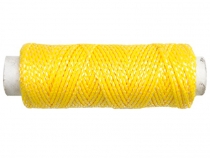 Трассировочный жёлтый шнур 40м для отбивки линий Vorel