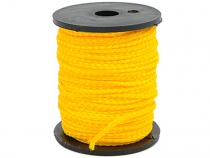 Жёлтый трассировочный шнур 50м для отбивки линий