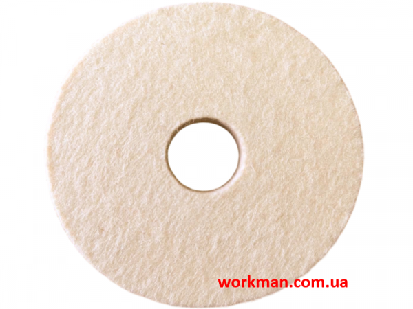 Войлочный круг для точила WorkMan Felt 125-20-32 фото 1