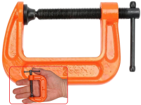 Струбцина G-образная усиленная 50 мм WorkMan Heavy Duty фото 2