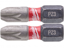 Ударные биты Milwaukee Shockwave PZ3 x 25 мм для больших саморезов